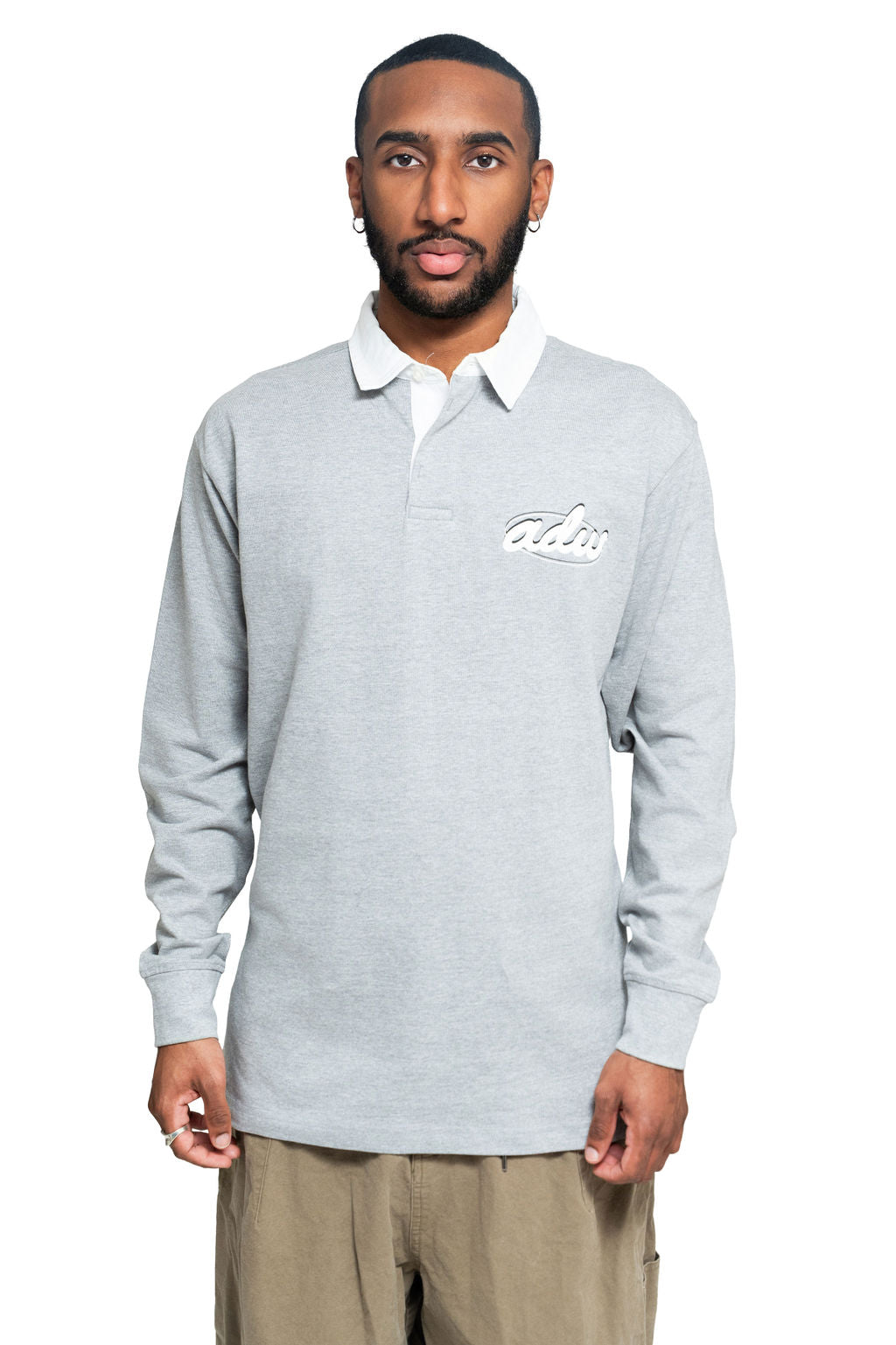 Gris Rugby Polo