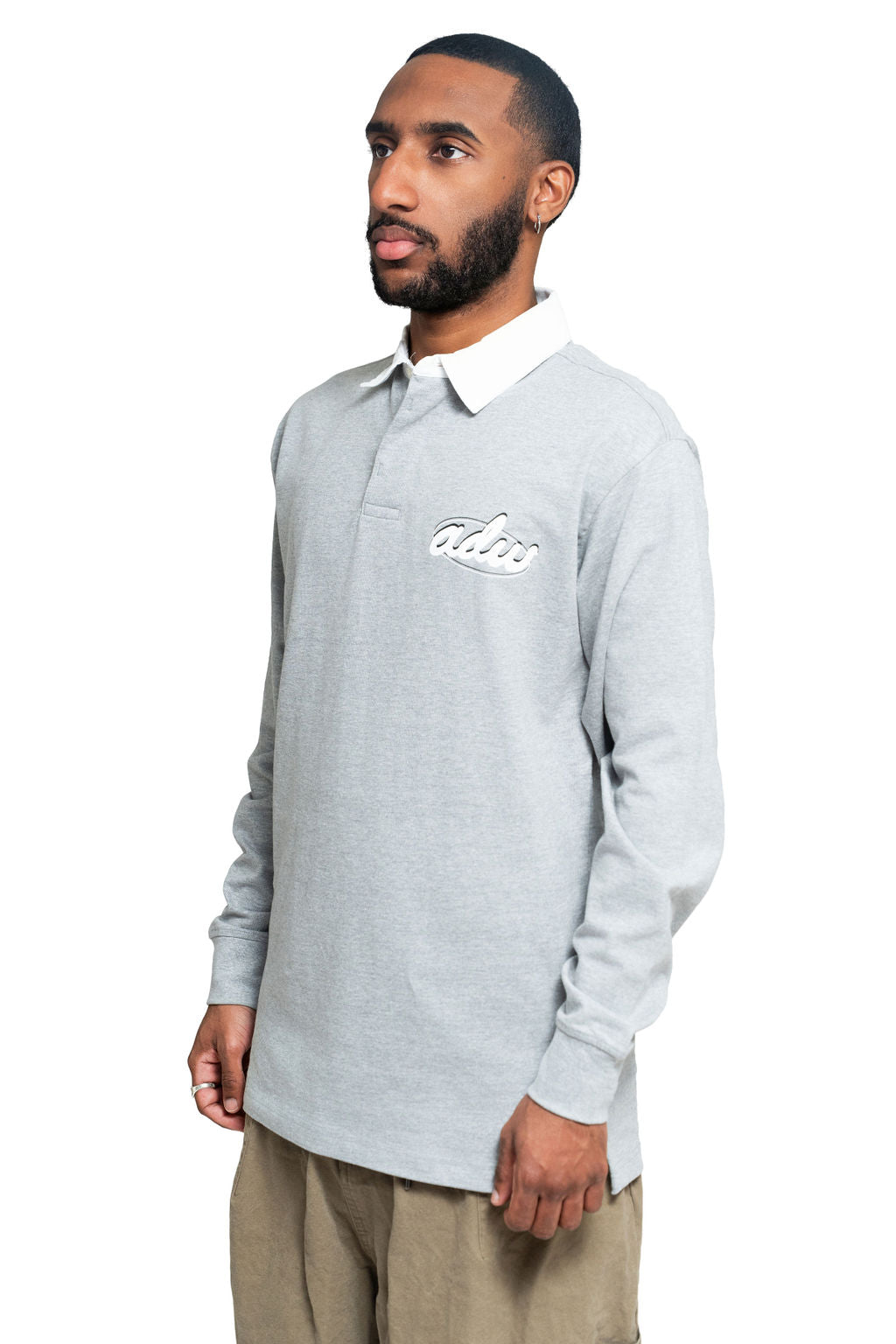 Gris Rugby Polo