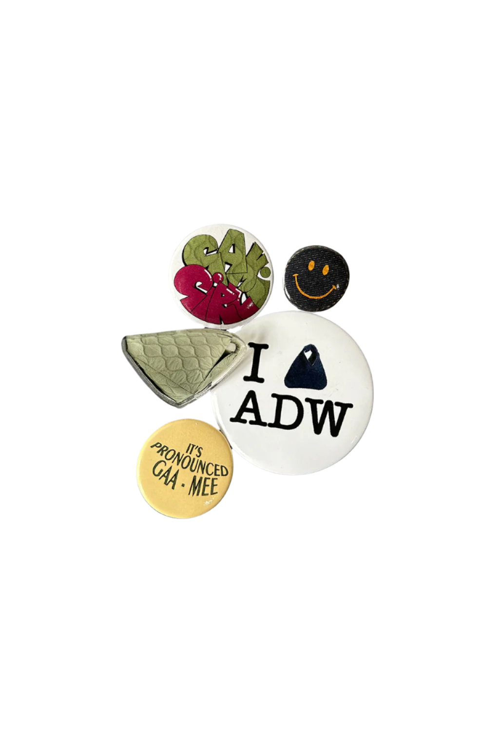 W Button & Pin Pack