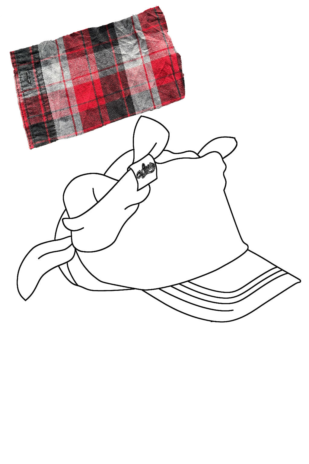 Tartan Knotted Cap (Pre-Order)