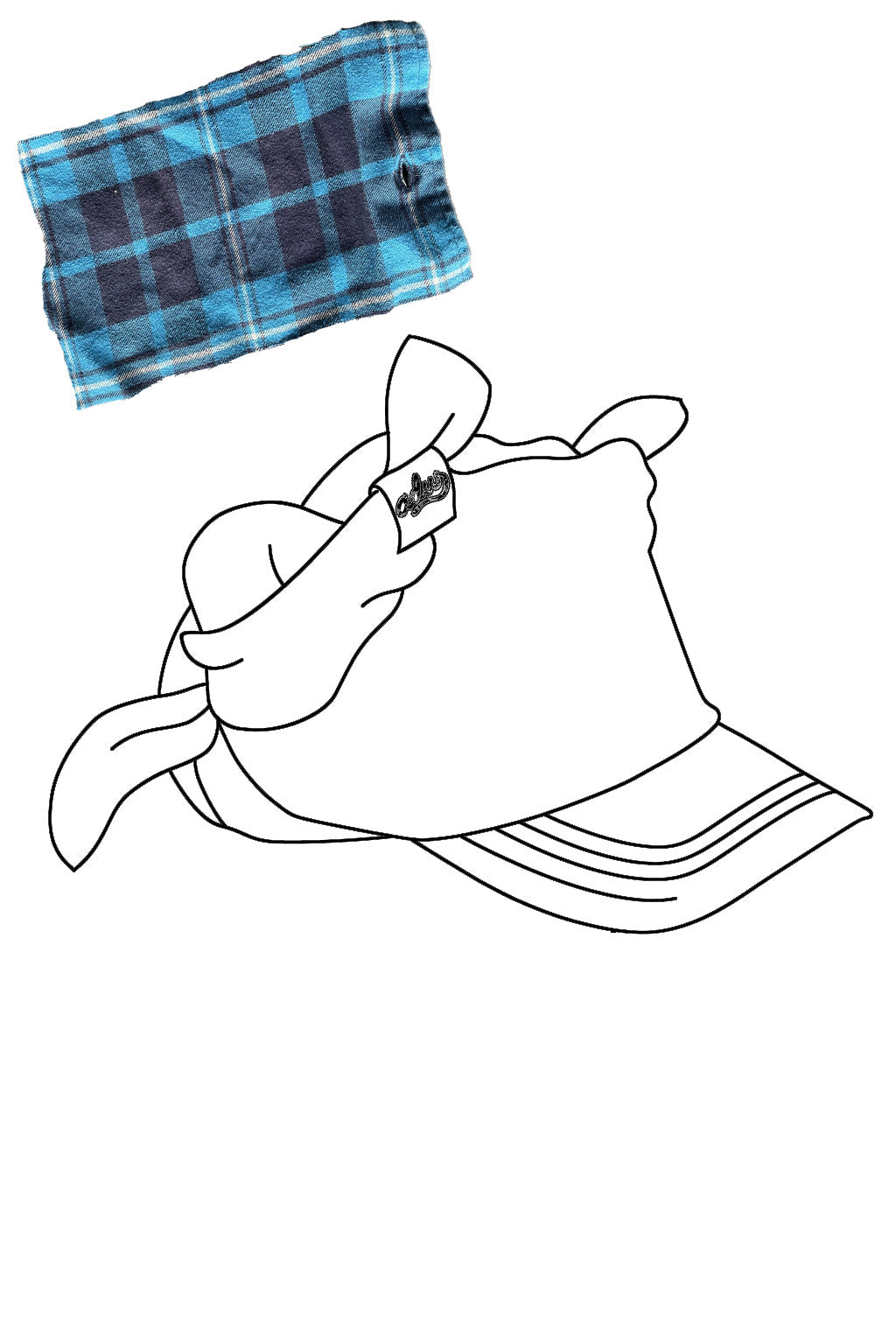 Tartan Knotted Cap (Pre-Order)