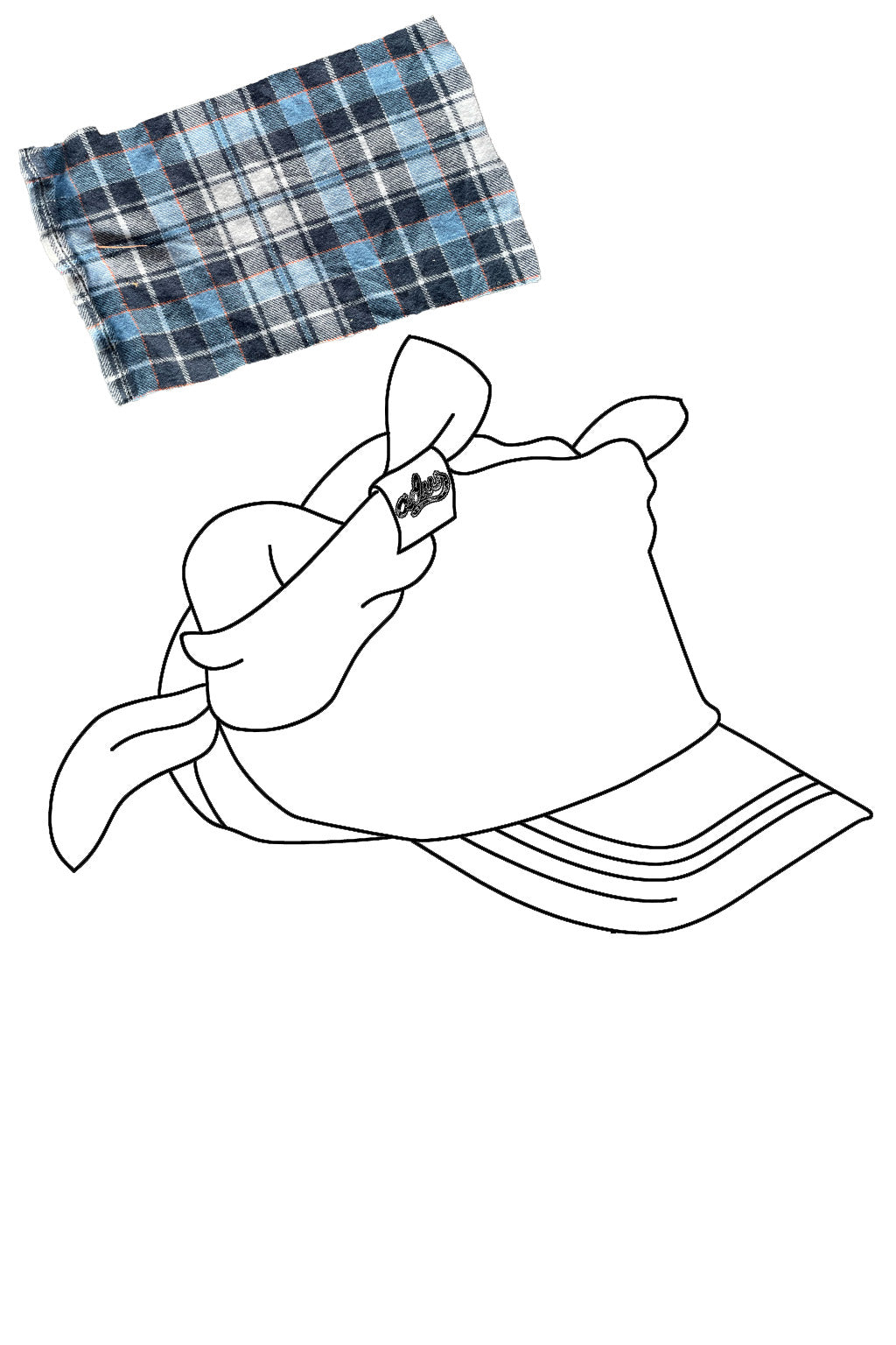 Tartan Knotted Cap (Pre-Order)