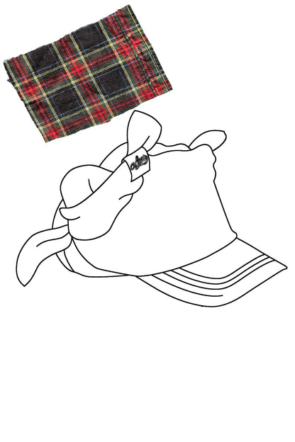 Tartan Knotted Cap (Pre-Order)