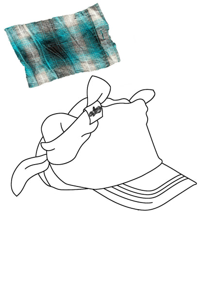 Tartan Knotted Cap (Pre-Order)