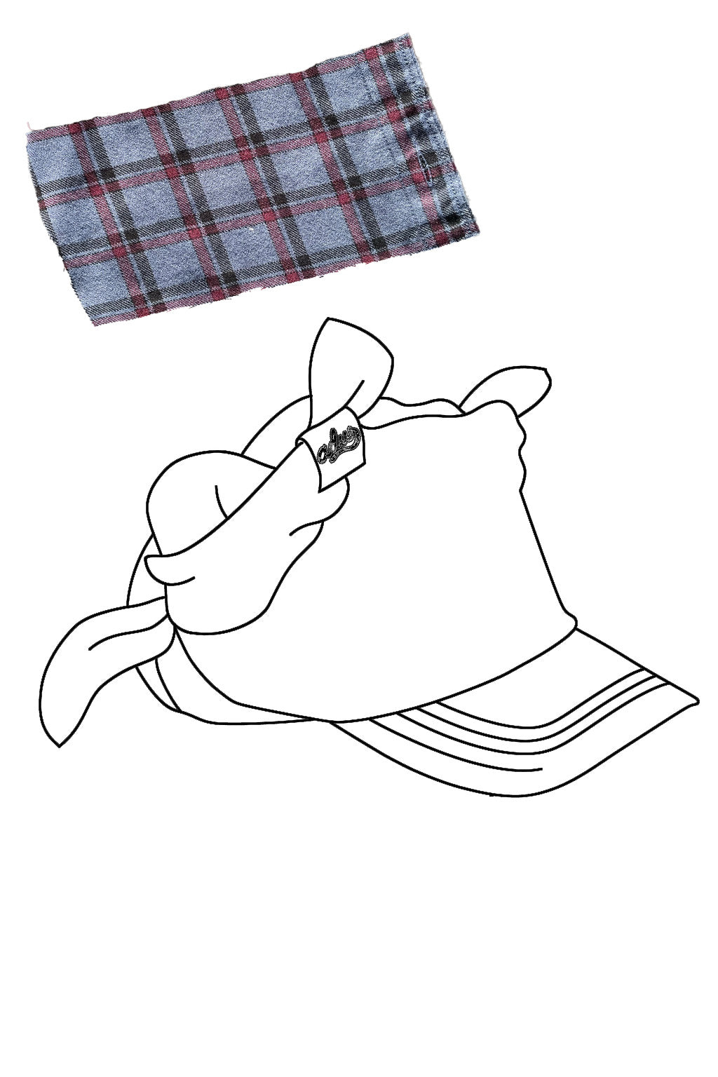 Tartan Knotted Cap (Pre-Order)