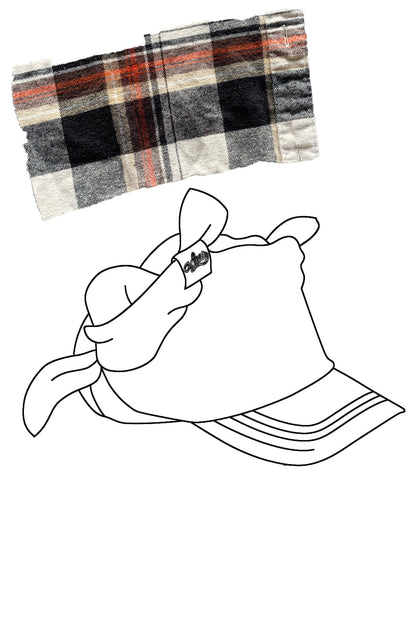 Tartan Knotted Cap (Pre-Order)