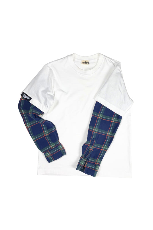 Tartan Layered LS T-Shirt (Pre-Order)