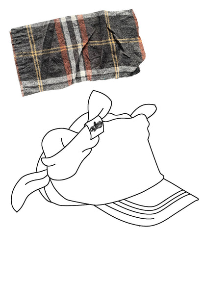 Tartan Knotted Cap (Pre-Order)