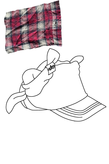 Tartan Knotted Cap (Pre-Order)