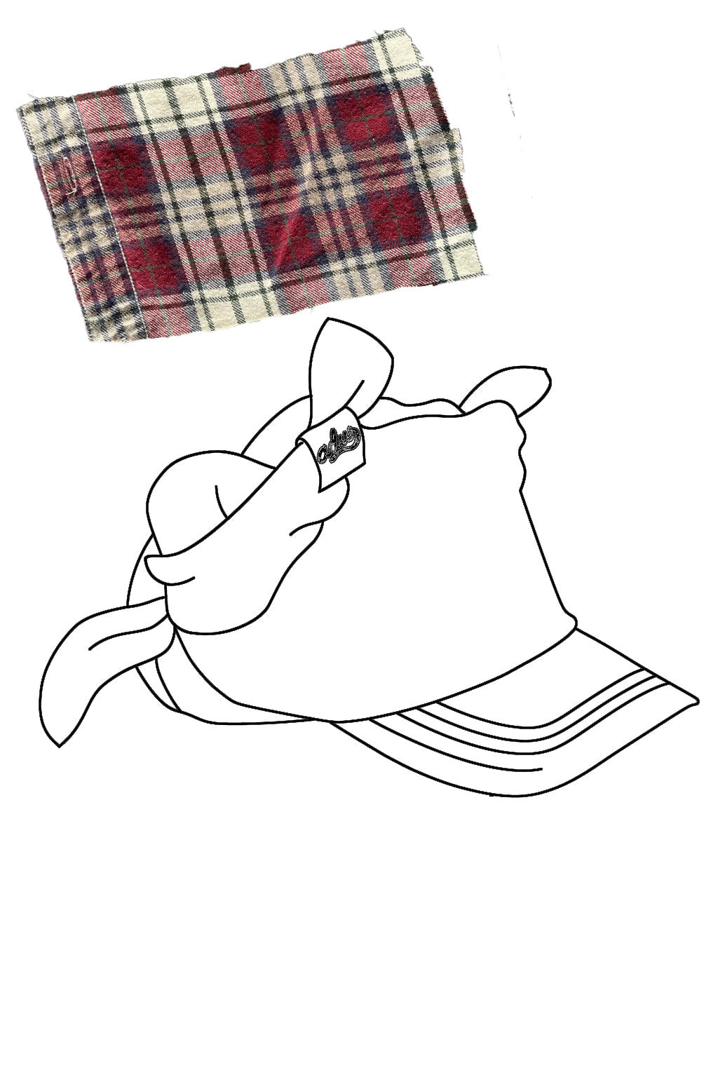 Tartan Knotted Cap (Pre-Order)