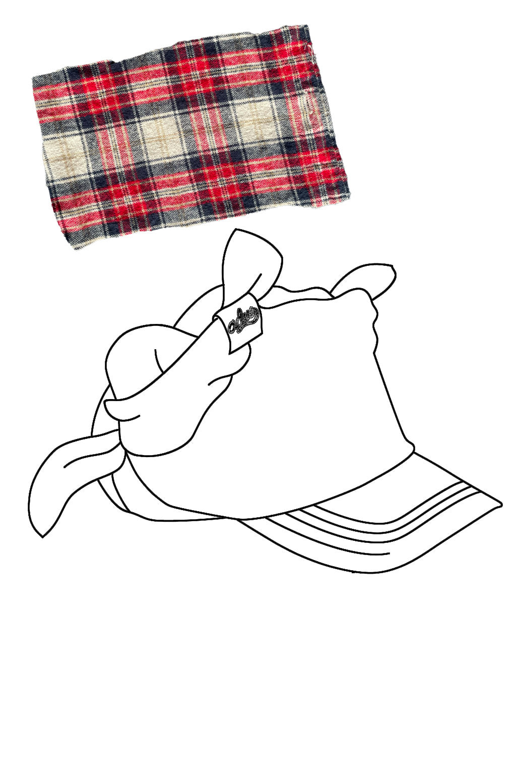Tartan Knotted Cap (Pre-Order)