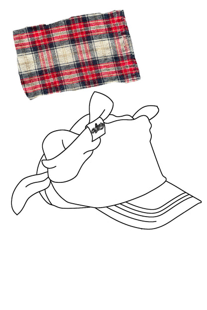 Tartan Knotted Cap (Pre-Order)