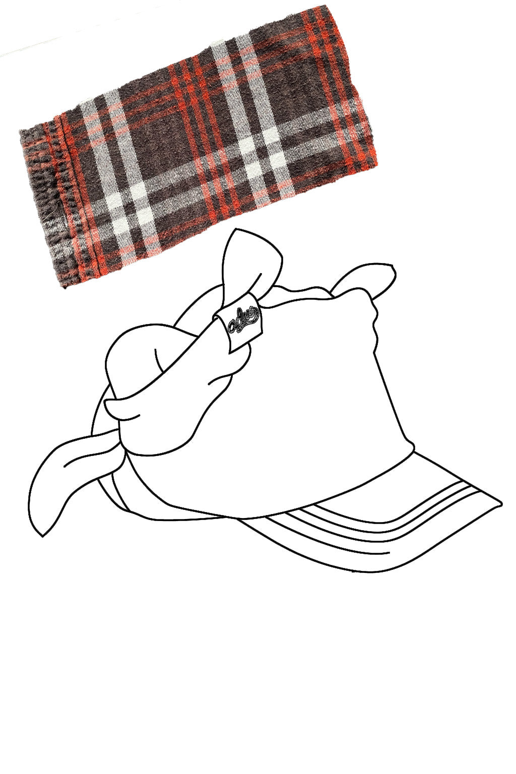 Tartan Knotted Cap (Pre-Order)