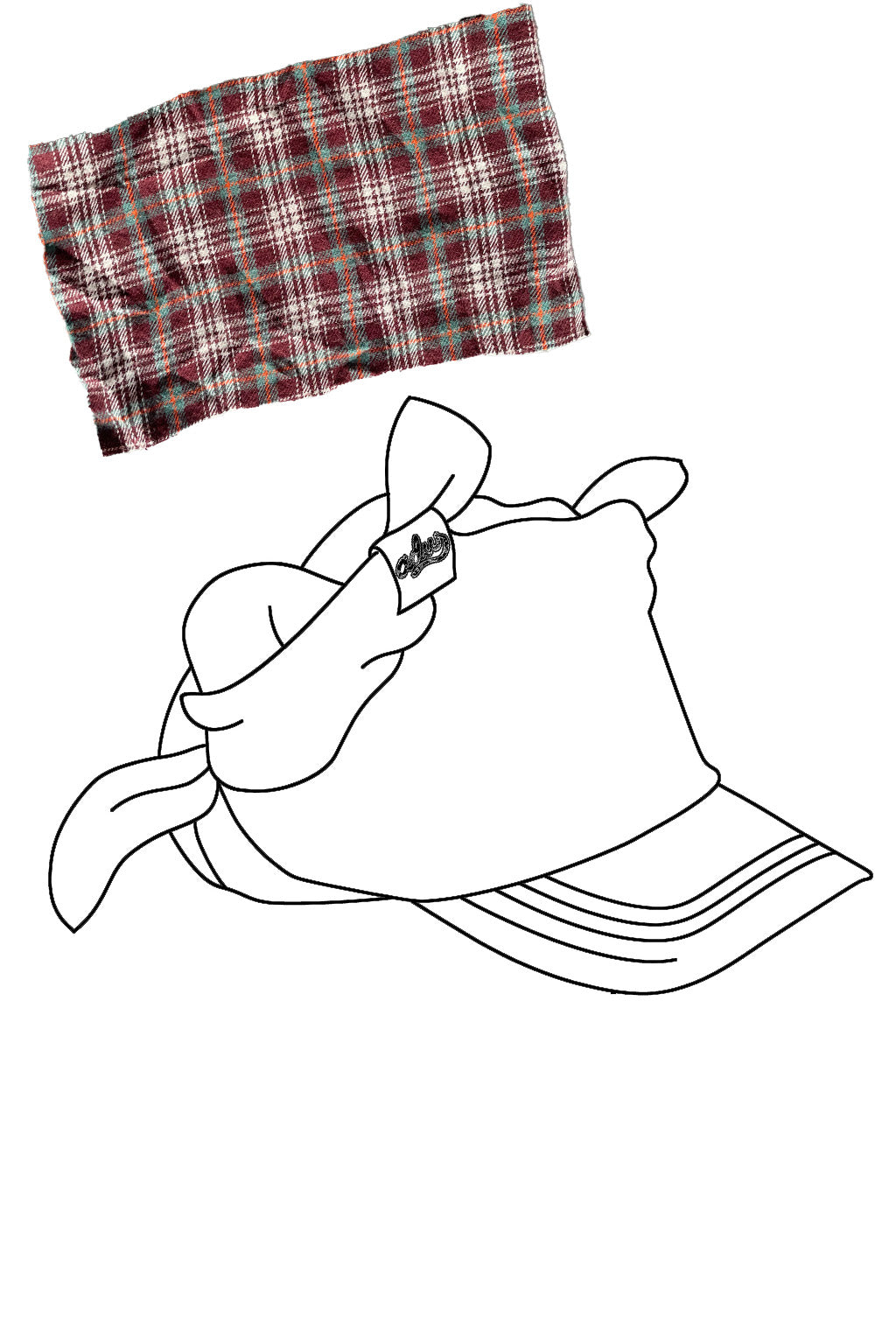 Tartan Knotted Cap (Pre-Order)