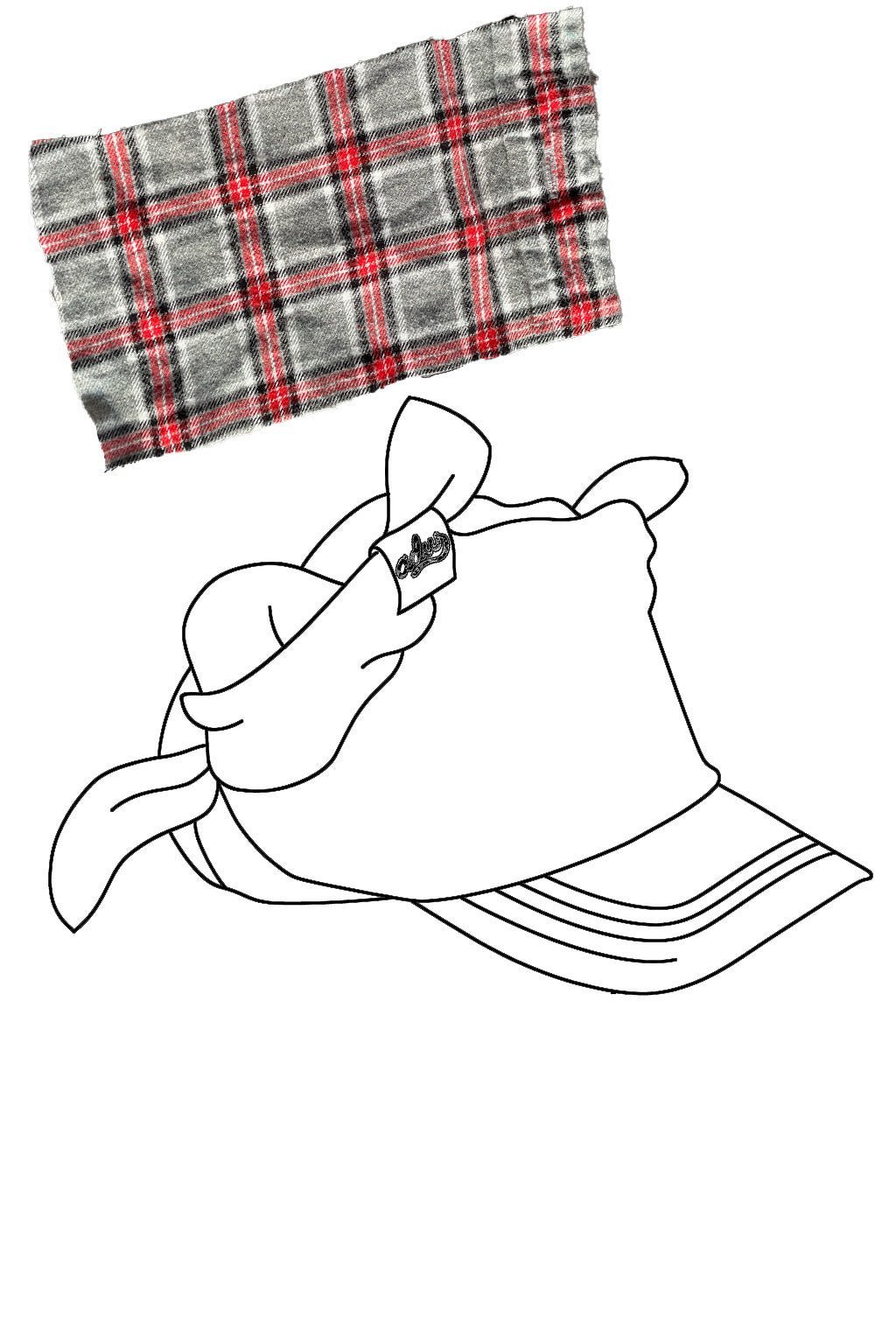 Tartan Knotted Cap (Pre-Order)