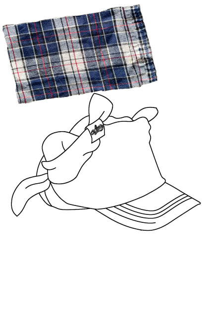 Tartan Knotted Cap (Pre-Order)