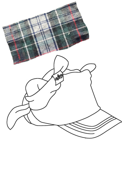 Tartan Knotted Cap (Pre-Order)