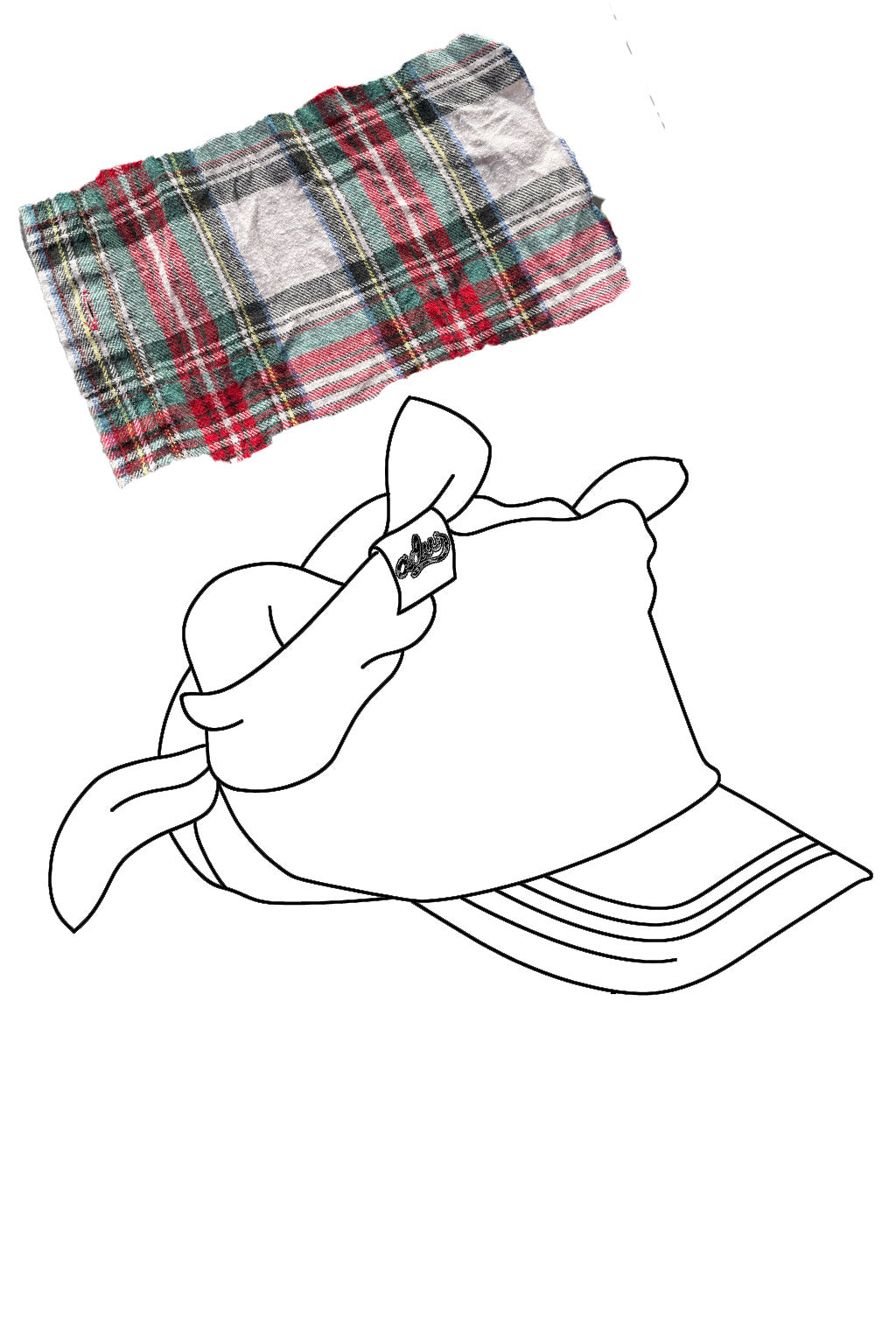 Tartan Knotted Cap (Pre-Order)
