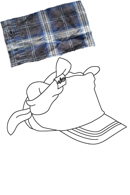 Tartan Knotted Cap (Pre-Order)