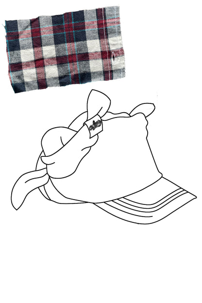 Tartan Knotted Cap (Pre-Order)