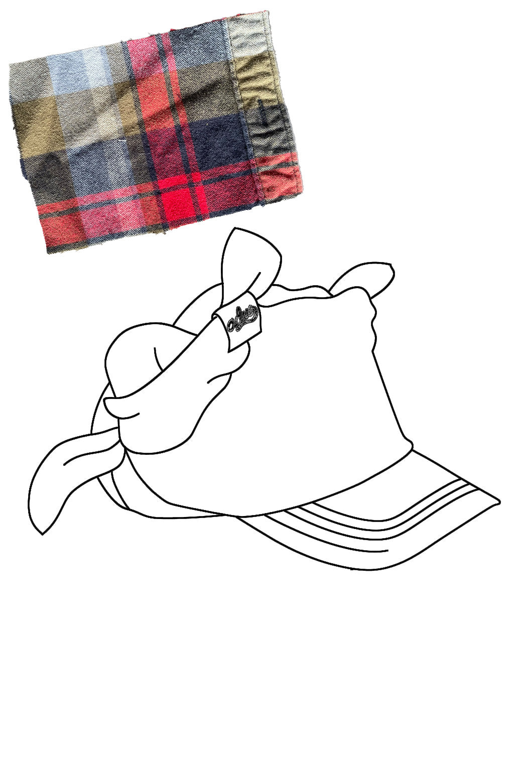 Tartan Knotted Cap (Pre-Order)