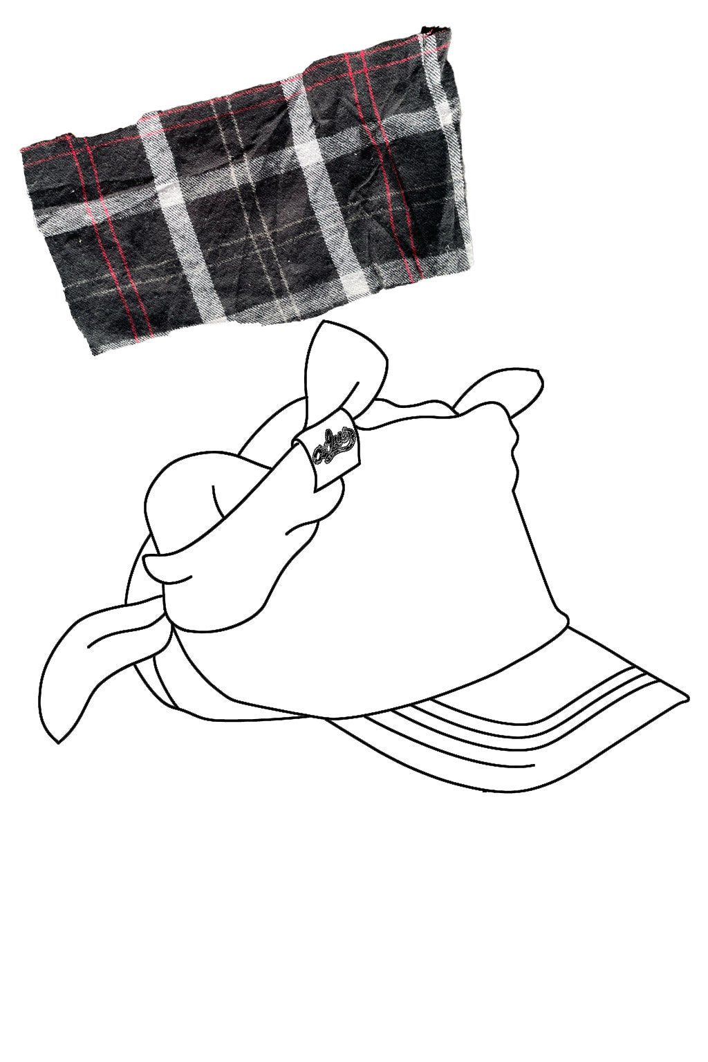 Tartan Knotted Cap (Pre-Order)