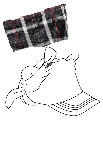 Tartan Knotted Cap (Pre-Order)