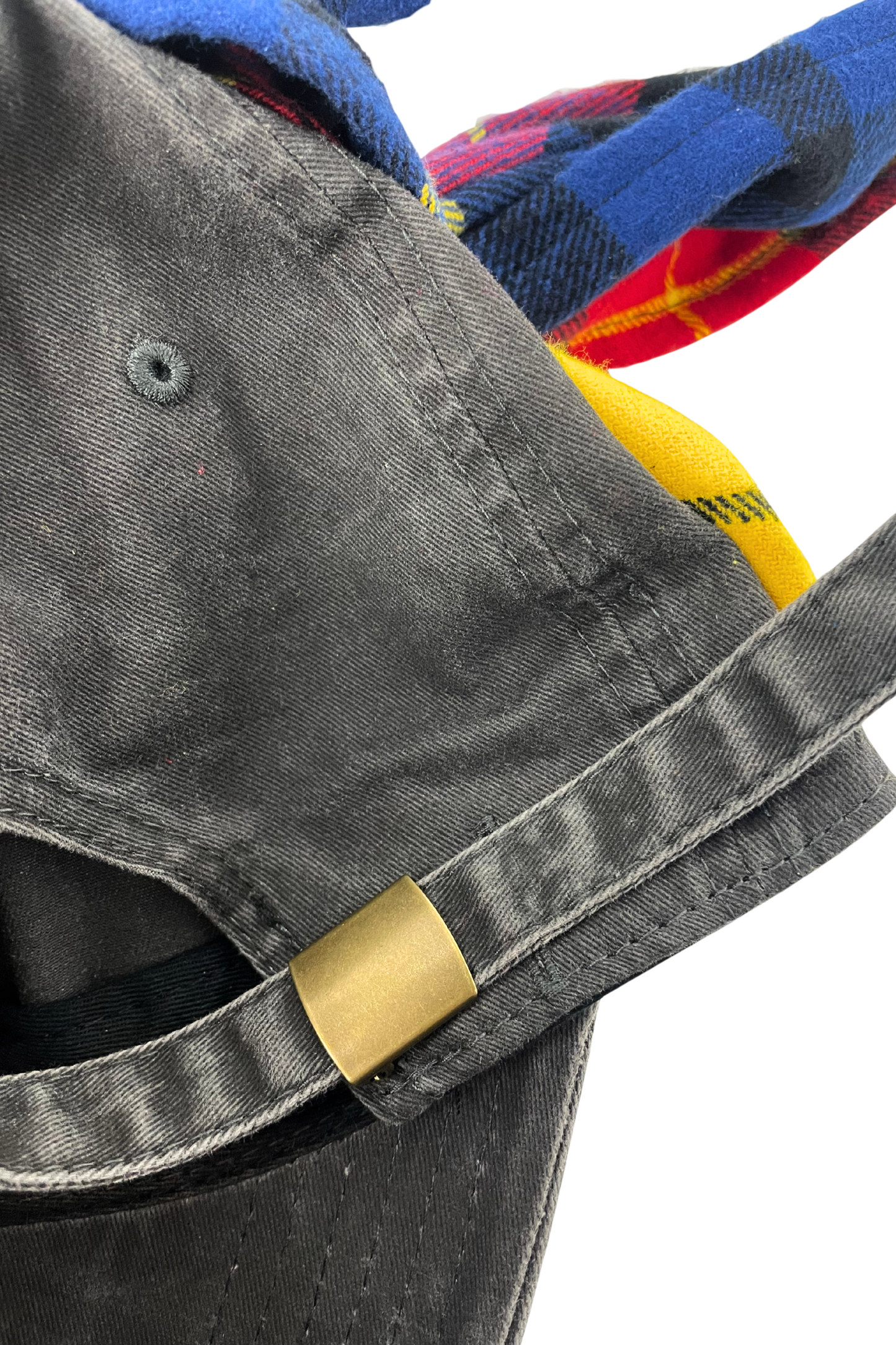 Tartan Knotted Cap (RYB) (Pre-Order)