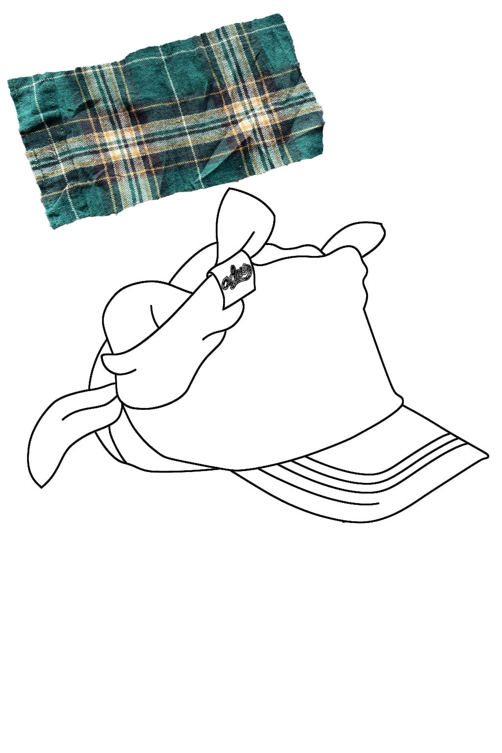 Tartan Knotted Cap (Pre-Order)