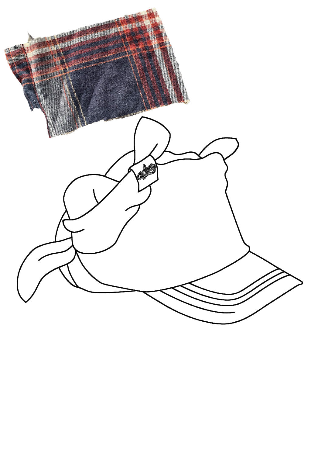 Tartan Knotted Cap (Pre-Order)