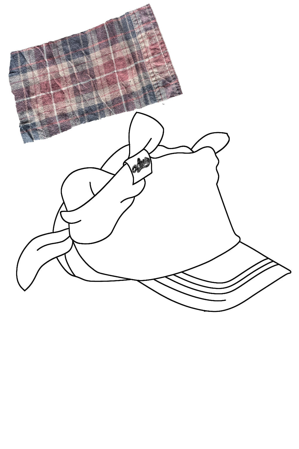 Tartan Knotted Cap (Pre-Order)