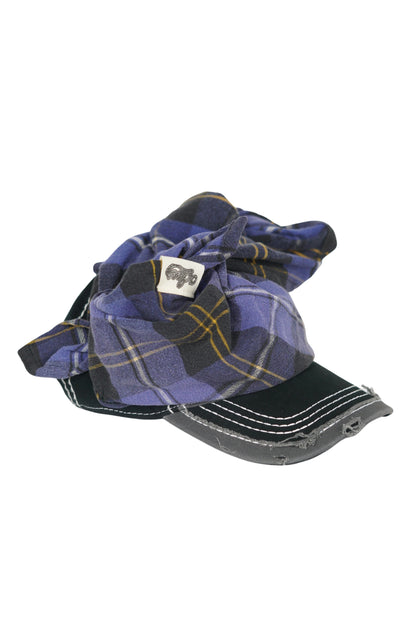Tartan Knotted Cap
