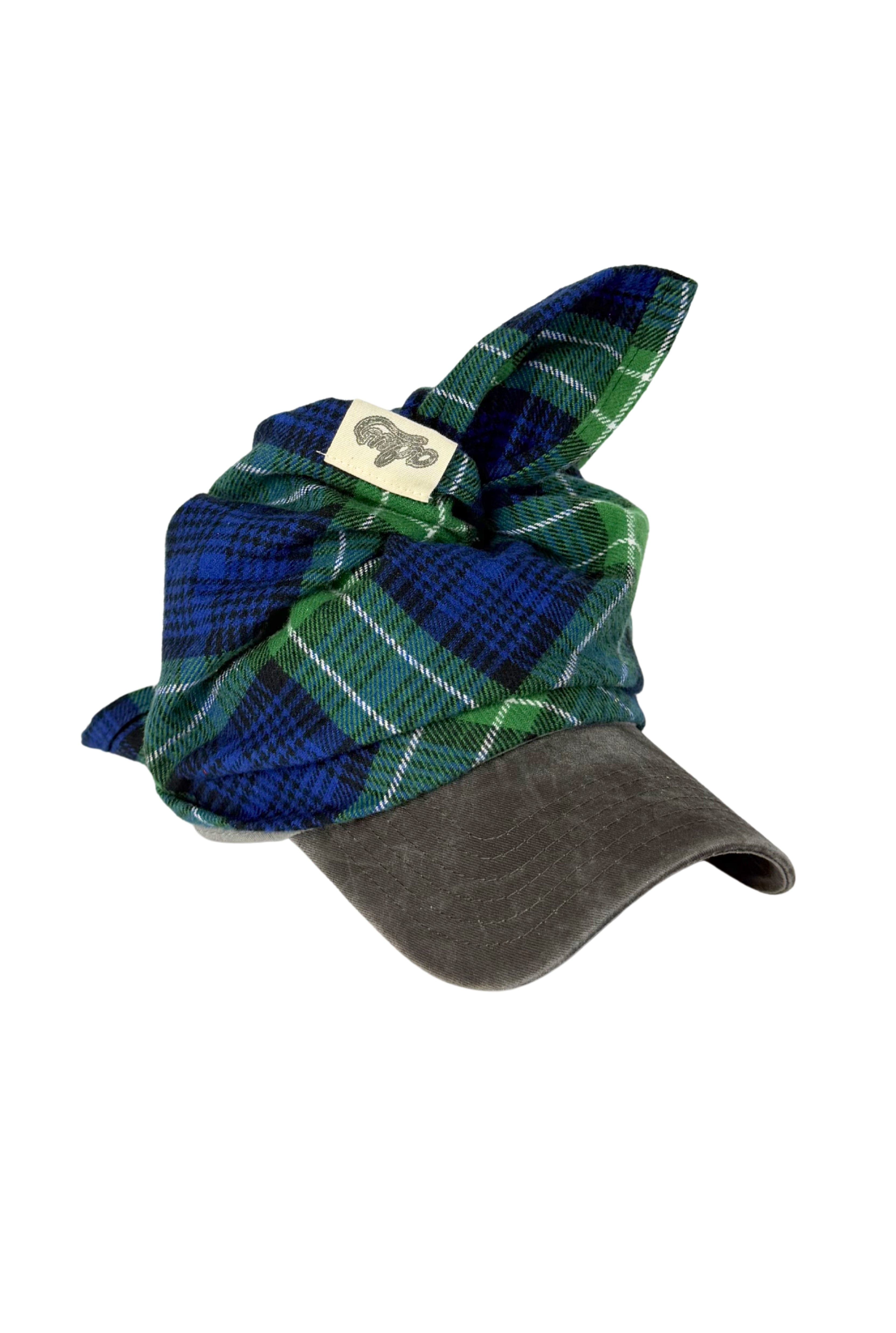 Tartan Knotted Cap (BG) (Pre-Order) – ADW